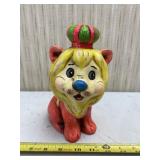 Lego Japan lion coin bank.