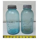 2 Ball Canning Jars With Zinc Lids