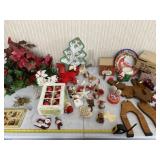 Christmas ornaments, trays and more.
