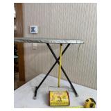 Vintage Music Box Sweeper and kids ironing