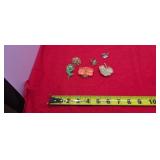 Leaf & flower N Brooches