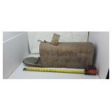 Old Metal Mail Box