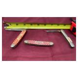 Advertising pocketknives Parina and JACQUES seed