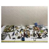 Tools and tape measures with a lot more.