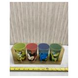 Four Disney 3 d glasses.