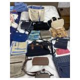Purses and bags.