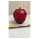 Longaberger Collectors Club ruby red pressed