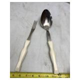 Cutco fork and spoon.