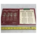 Longaberger Christmas ornaments 1995 and 1999.