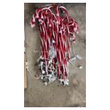 Candy Canes Yard Lights Decor