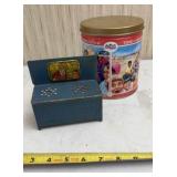 1930s Louis Marx Little Orphan Annie blue metal