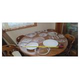 Cake Platter, vegetable Teays, Cut Glass, & More