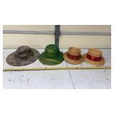 IH & John Deere advertising straw hats and more