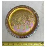 Spirit if 76 carnival glass plate.