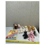 Beanie Babies with official membership packet.