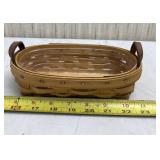 Longaberger 1996 basket with plastic liner.