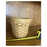 Longaberger basket with plastic liner 2003