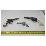 Cap guns including Ranger has broken handle