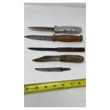 Assortment of old knives