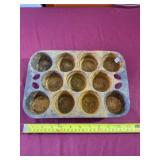 Taiwan cast iron muffin pan