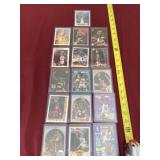 1990 and 91 Basketball collector cards in plastic