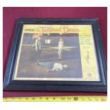 13.5 x 16.5 framed 1957, The Tattered Dress