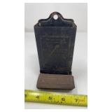 Wright advertising matchbox metal