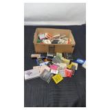 Box of advertising matches