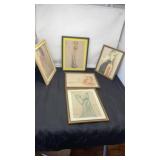 The Vargas girl wall art