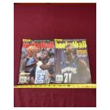 Beckett 1998 and 2000 Basketball value guides.