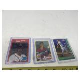 Baseball cards Steve Avery score score, tops,