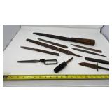 Vintage tools made into knives