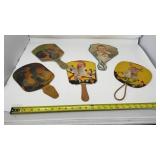 Vintage advertising fans