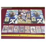 Beckett 1990 and 1991 football card value guides