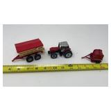 Toy tractors and implements made by Ertel Massey