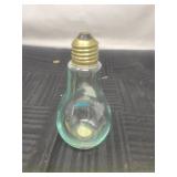 Recycled glass made in Spain lightbulb shape