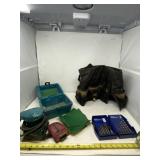 Makita electric sander, CLC tool bag and Kobalt