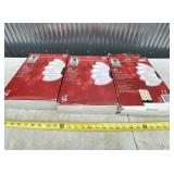 Three boxes of Home Accents Christmas lights.