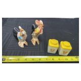 Chicken salt and pepper shakers from Japan and