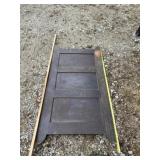 55 x 28 wood door
