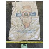 Blue Seal Illinois Farm Supply Company sack.