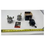 Fishing reels, South Bend number 550 Shakespeare