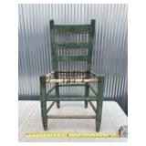 Wooden ladder back chair