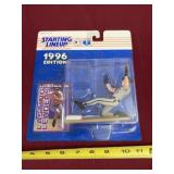 1996 Starting Lineup Cal Ripken, Jr. card and