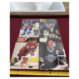 Beckett 1991 and 1993 Hockey card value guides.