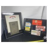 Framed ADA motor sales company, red River Valley,