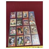 Topps collector Wade Boggs baseball cards in