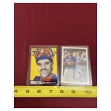 1993 Mike Piazza and Eric Karros baseball