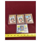 1984 and 87 Reggie Jackson, Bert Campaneris and