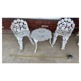 Iron Table and Chairï¿½s